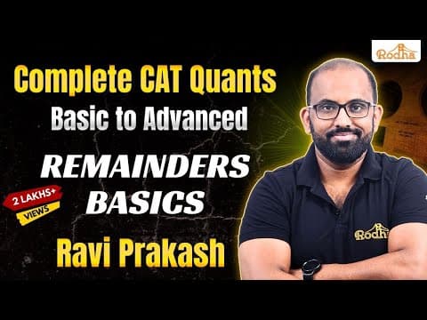 Ravi Prakash — Remainder Theorem