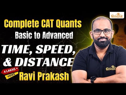 Ravi Prakash — Distance, Time and Speed
