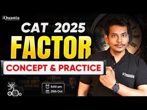 Factors Questions and Tricks