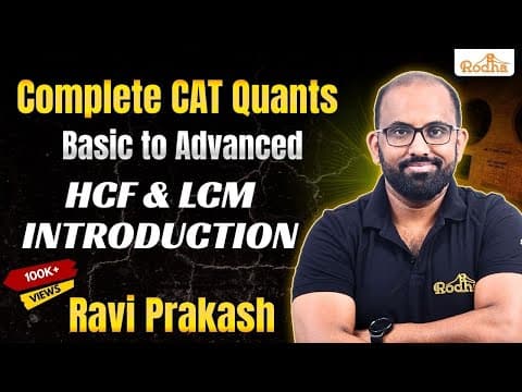 Ravi Prakash — HCF and LCM