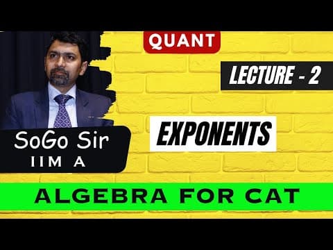 Exponents
